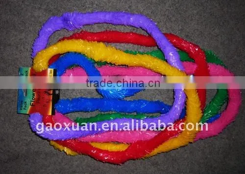 Neon Color Poly Lei