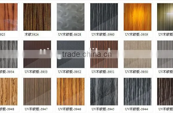 High Glossy UV MDF Board/ Sheet--Flower Design Series ( One Side White Melamine Color,Size : 1220*2440 mm 1220*2800mm photo-5