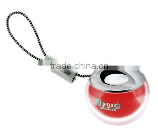 Mini Portable Splashproof Bluetooth Car Speakers With Microphone AUX Port Crytal photo-2