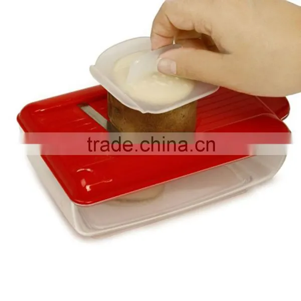 Hot Selling Manual Microwave Potato Chip Maker Slicer Cutter Machine photo-3