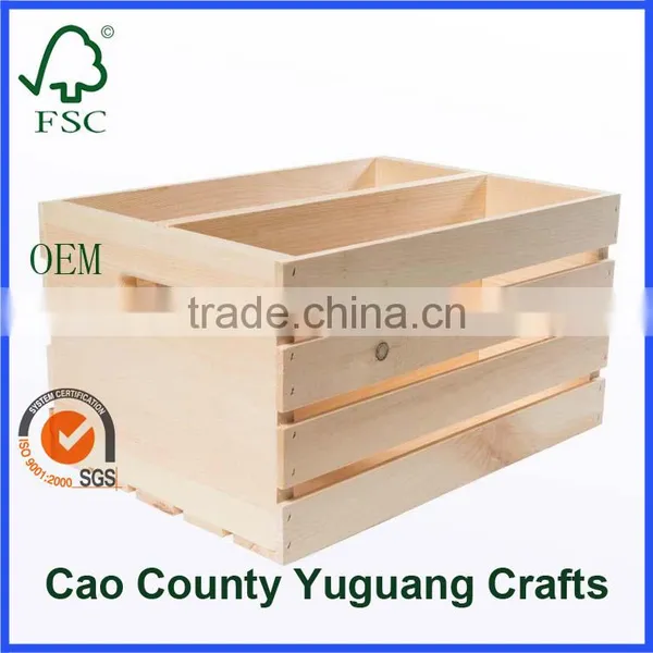 24 Bottles Beer Crate Wood Vegetable Crates for Sale photo-2