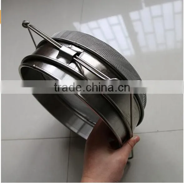 2016 New Year Promotion! Stainless Steel Double-layer Honey Strainer/honey Filter/honey Sieves for Apiculture photo-5