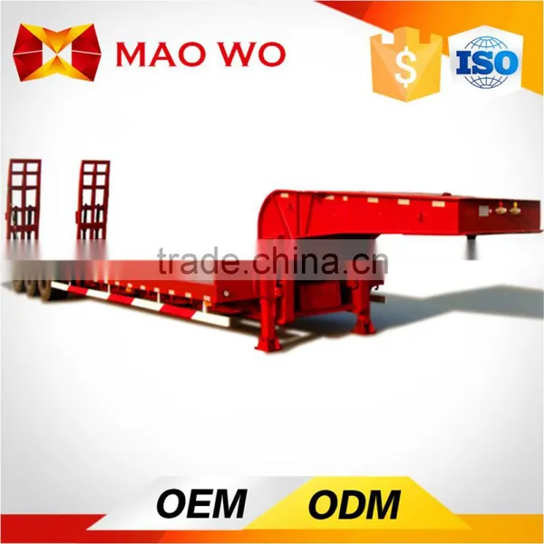 Multi Axle Hydraulic Low Bed Trailer for Carrying Crane, Excavator, Tractor photo-4