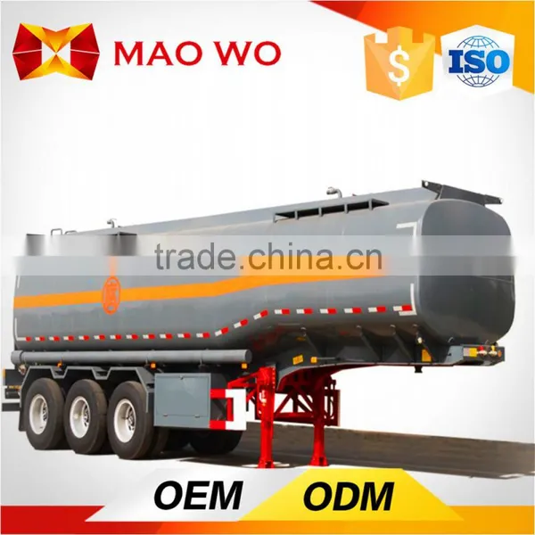 China Hot 50 CBM Three Axle Lpg Gas Tanker Semi Trailer for Sale photo-5