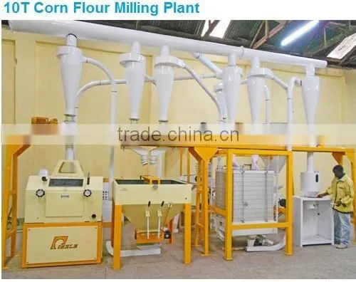 Maize Peeling and Grinding Machine Maize Flour Factory Industrial Flour Mills Corn Grinding and Flour Milling Machine for Sale photo-3