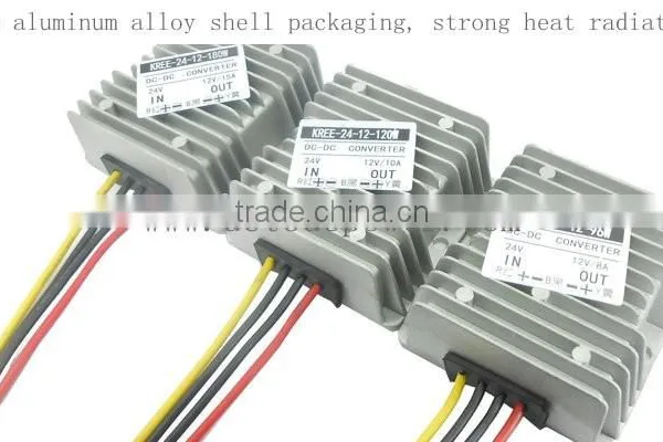 Car Buck Converter 24v 24v 12v Auto Turn Turn Turn 12v10A20A 24v 12v Auto Transformer photo-2