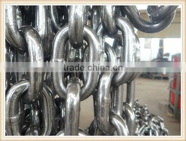 Manufacture Galvanized Long and Short Steel Chain Link photo-2