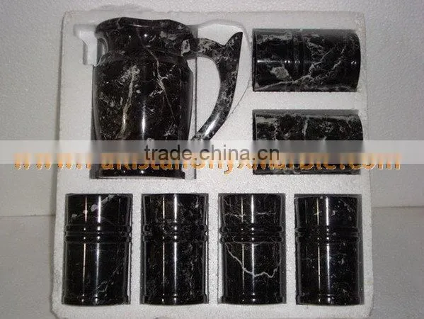 UNIQUE MARBLE WATER SETS AND GLASSES photo-3