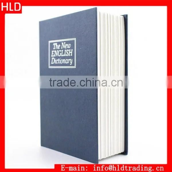 Hidden Safe Cash Box Locking Book Safe