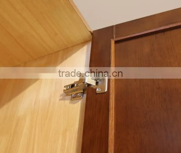 Wooden Wardrobe Design With Top Cabinet photo-3