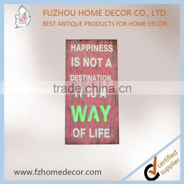 High Quanlilty Sweet Wooden LED Light Sign Board With Pink Color and White Letter photo-6