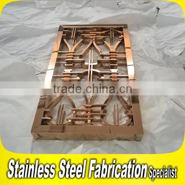 Customed Modern Stainless Steel Decorative Window Grill Design photo-3