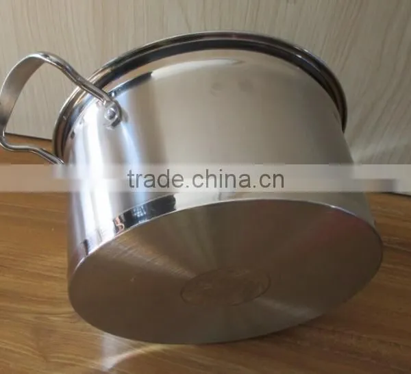 Stainless Steel Kitchen Casserole With Bakelite Handle photo-3