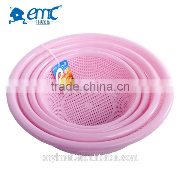 Emc Fruit and Vegetable Cleaning Basket Fruit and Vegatables(set of 4)draining Plastic Basket photo-3