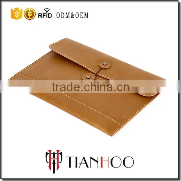 Personalised Women Leather Envelope Clutch Bag Custom Hand Bags photo-3
