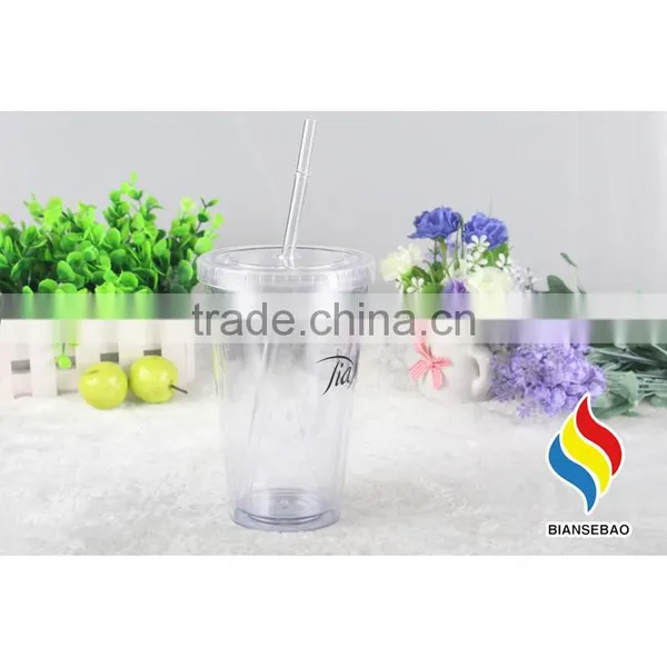 Promotion AS FDA Passed Plastic Double Wall Tumbler photo-4