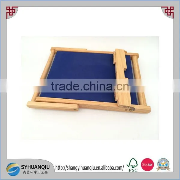 Multi-function Magnetic Kids Drawing Board Wooden Easel photo-3