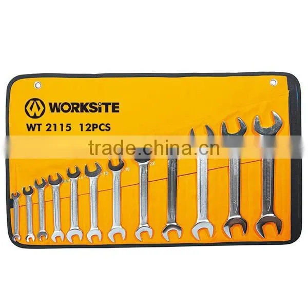 WT2115 Worksite Brand Hand Tools 12pcs 6-32mm Combination Wrench Sets photo-2
