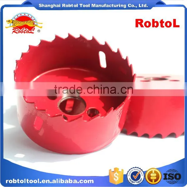 60mm M16 HSS Hole Saw Cutter Drill Core Bits Kit Set Carbide Tipped HSS Bi-Metal photo-2