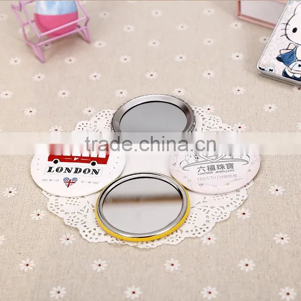 Stainless Iron Mirror London Hand Mirror photo-4