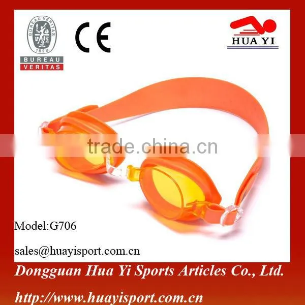 Wholesale Promotion Senior Wear-resistant Soft Strap Swim Goggles photo-3