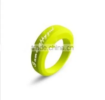 Wholesale Custom Design Fashion Different Color and Differant Shapes Silicone Wedding Ring photo-2