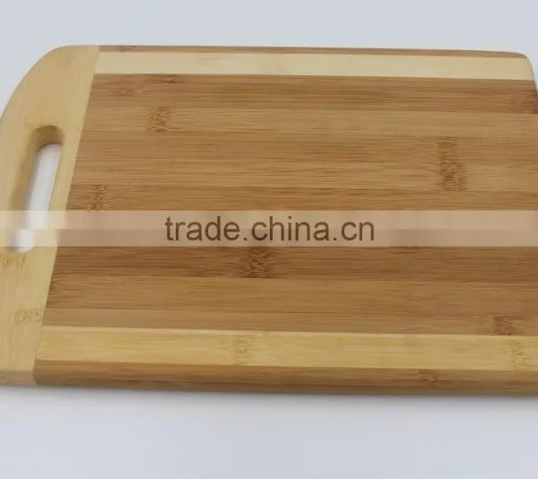 Competitive Price Durable Natural Bamboo Cutting Board With Special Design photo-3