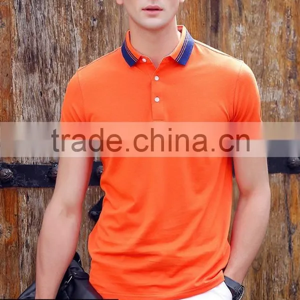 100% Cotton Pique Custom Polo Shirt Blank Golf T-shirt Short Sleeve Mens Polo t Shirt photo-2