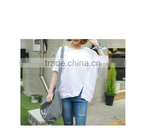 Ladies Plain T Shirts Solo NEW Design O-neck photo-2