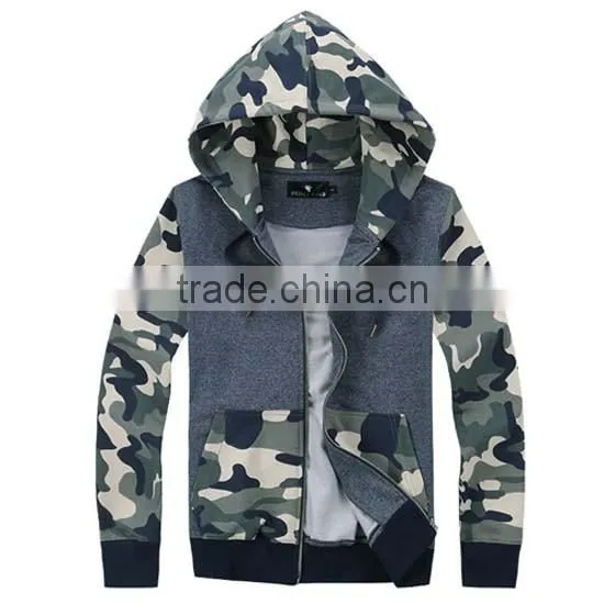 Modern Cotton Wholesale Camo Hoodie Sweatshirt photo-4