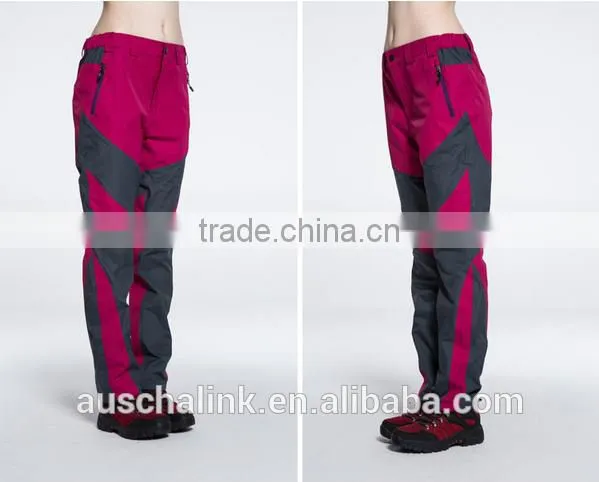 Custom Women Nylon Breathable and Waterproof Ski Pants Fashion Design photo-2