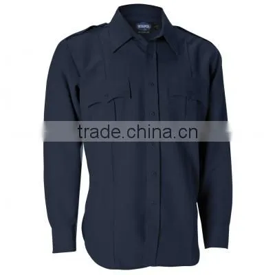 Cheap Fashion Long Sleeve Security Uniform Shirt Unisex photo-3