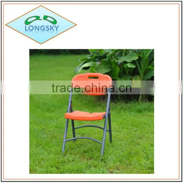 Outdoor Blow Mould Folding Chair,colourful Folding Chair for Wedding Use photo-3