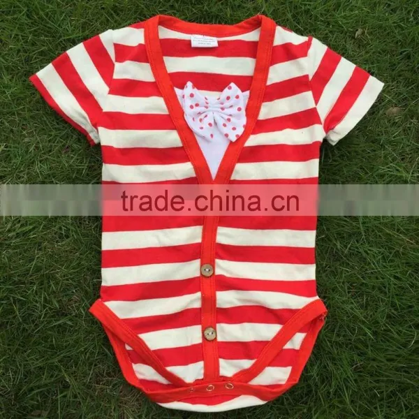 2015 New Bubble Stripe Romper Baby Boys Romper Cotton Baby Romper 1.Size: 4-6M, 7-9M,10-12M, photo-3
