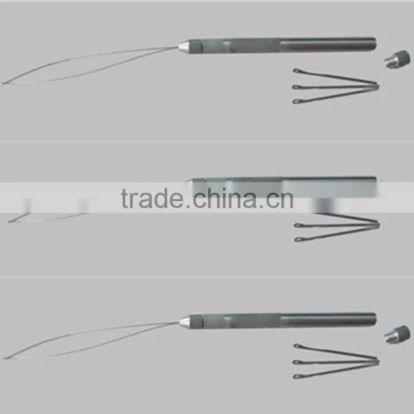 Wig Pulling Needle Threader, Micro Rings Hair Extension Loop Pulling Needle photo-5