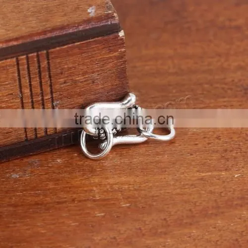 New 2017 Fashion Thailand Sterling Silver Hook and Eye Clasp photo-3
