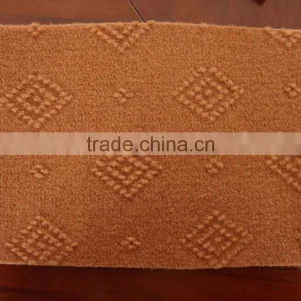 Nonwoven Polyester Single Velour Jacquard Carpet photo-4