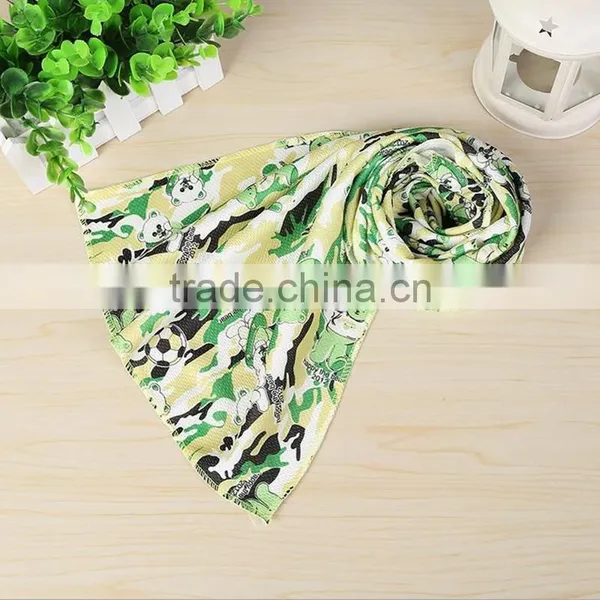 Full Color Hot Transfer Print Cool Ice Towel Luxury Summer Ice Sport Towel photo-2