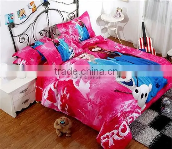 Wholesale Frozen Bedding Set for Kids Frozen Bedding Set of 4pcs for 1.5-1.8m King Beds photo-4