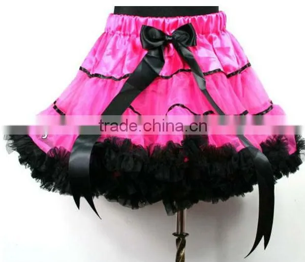 2013New Style!Cute Baby Tutu Skirt Chiffon Princess Fluffy Petti Skirt For Baby Girls Wholesale Baby Party Dance Petti Skirt