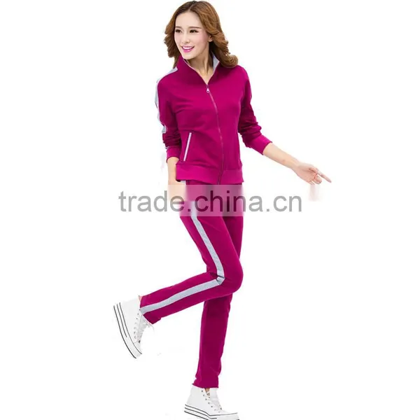 OEM Sportwear Manufacturers Custom Womens Jogging Suits photo-3