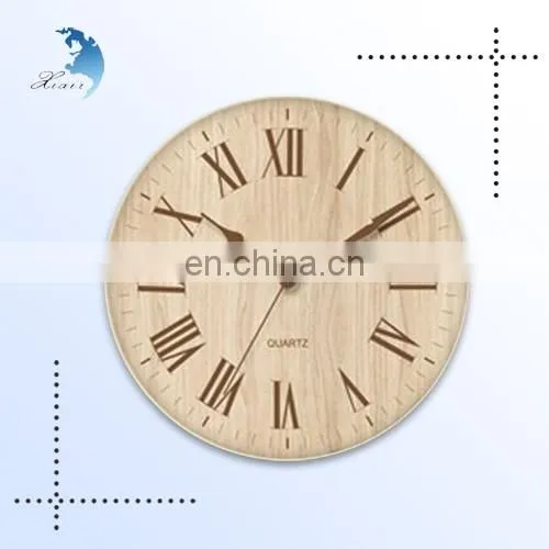 Direct From Manufactures Home Decorative 24 Hour Time Digital Antique Wooden Wall Clock photo-2