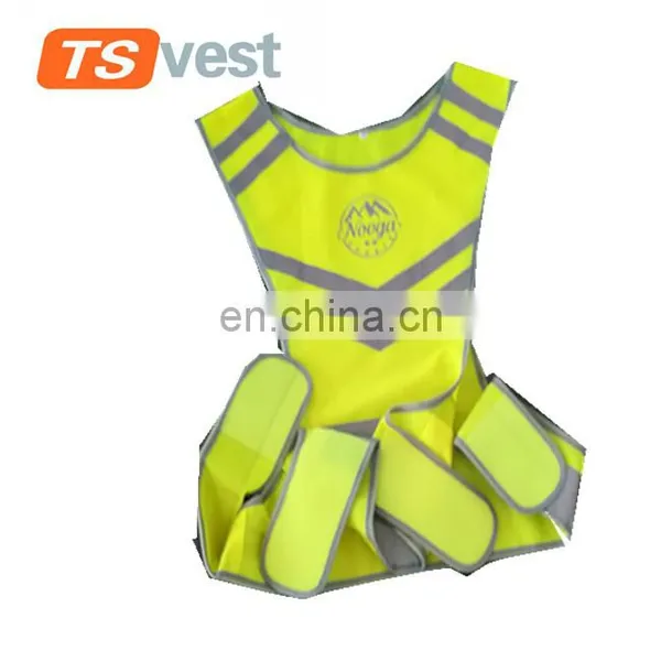 Reflective Safety Vest Coat Sanitation Vest Traffic Safety Warning Clothing Vest photo-2