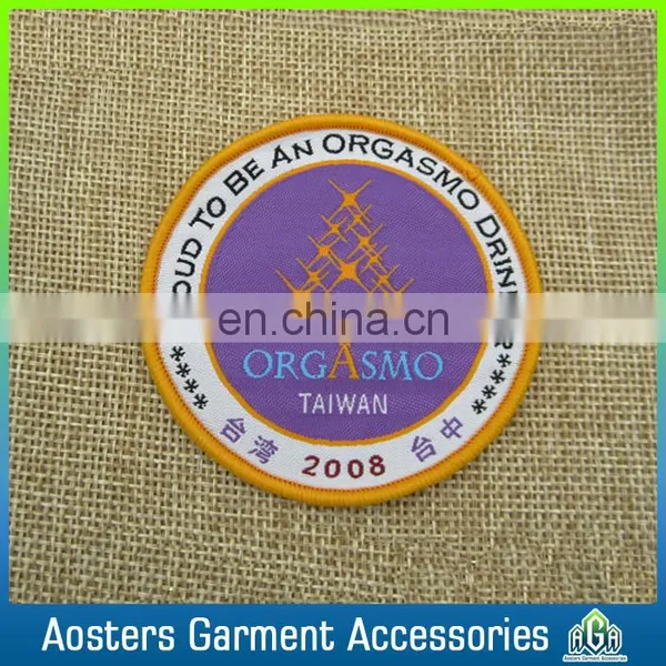 Beatiful Flag Woven Patch for Personal Thick Woven Badge for Cloth Customized Woven Patch photo-5