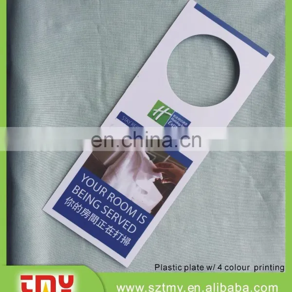 Eco-friendly Hotel Room Door Pvc Hangers photo-5