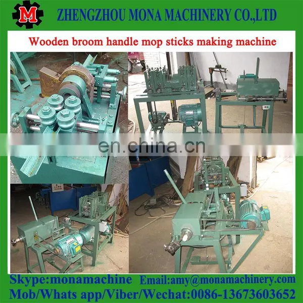 Best Price High Quality Industrial Wooden Broom Handle Mop Sticks Making Machine/maker for Sale photo-4