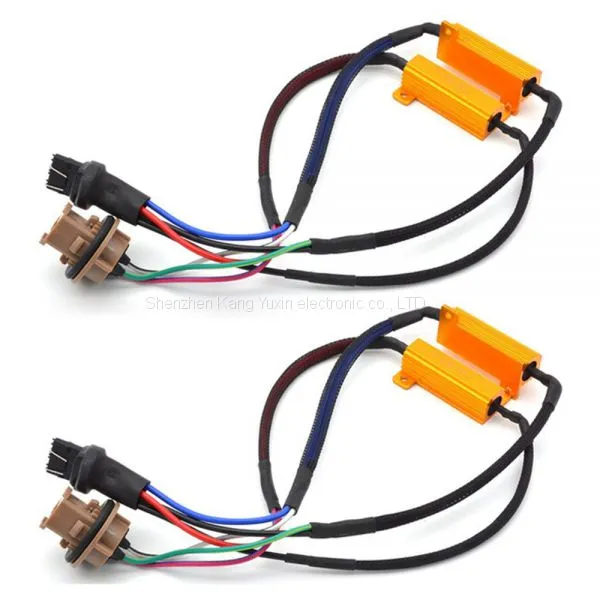 RX24 50W Power Metal Shell Aluminium Gold Resistor 1K 500R 300R 200R 150R 100R 50R 30R 20R 15R 10R 8R 6R 4R 2.5R 1.5R photo-2