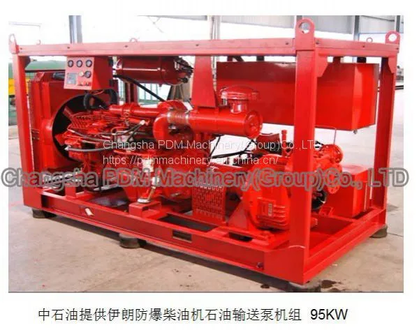 Diesel Crude Oil Pump Set