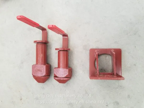 Standard Dry Container Trailer Adjustable Retractable Twist Lock photo-2