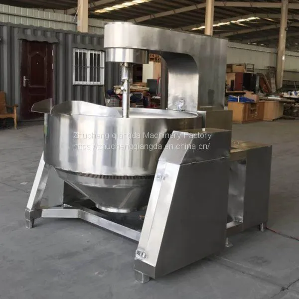 Planetary Stirring Jacketed Kettle Jacketed Cooking Kettle With Mixer